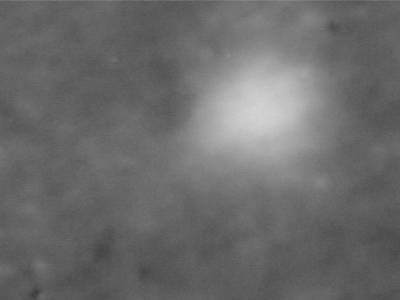 Irradiation spot in LCLC (grayscale)